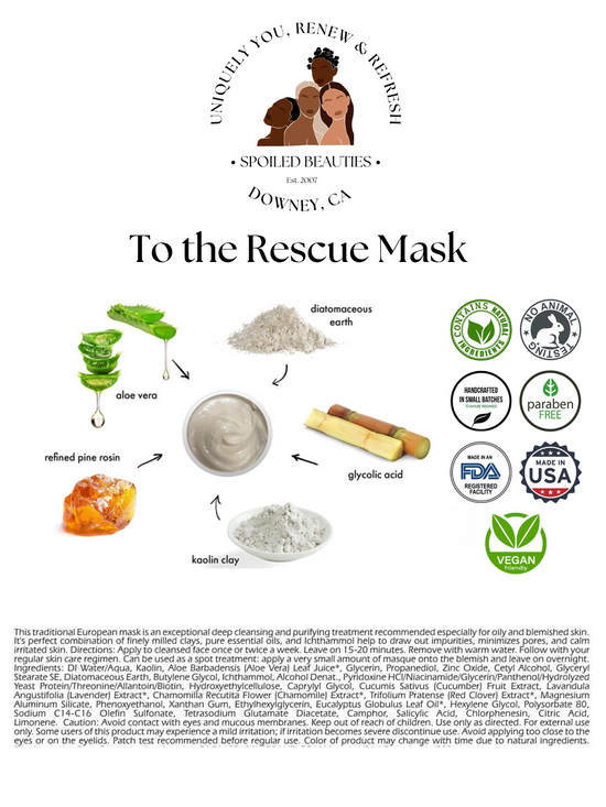 To The Rescue Masque